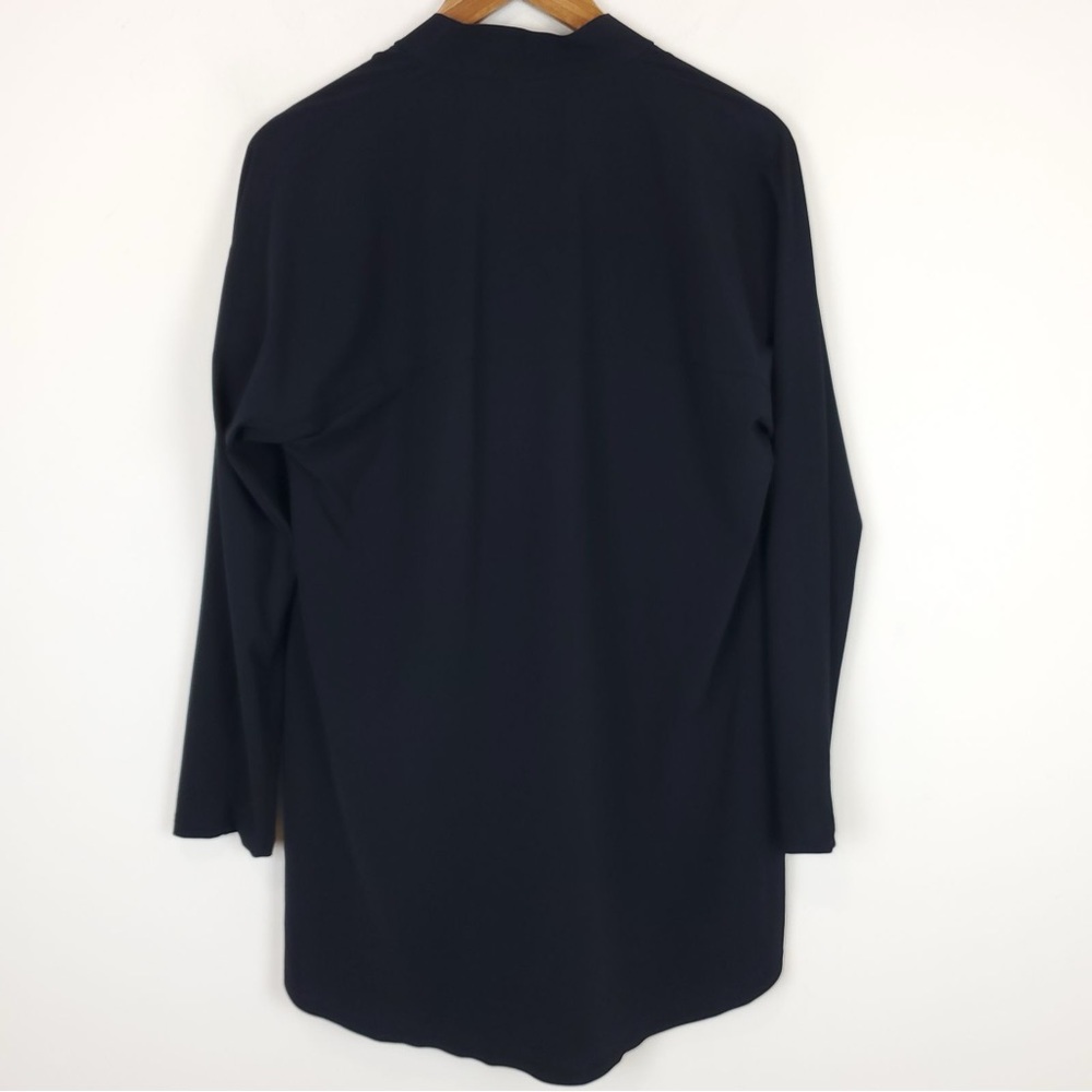 Aday Something Borrowed Black Button Up Shirt - image 5